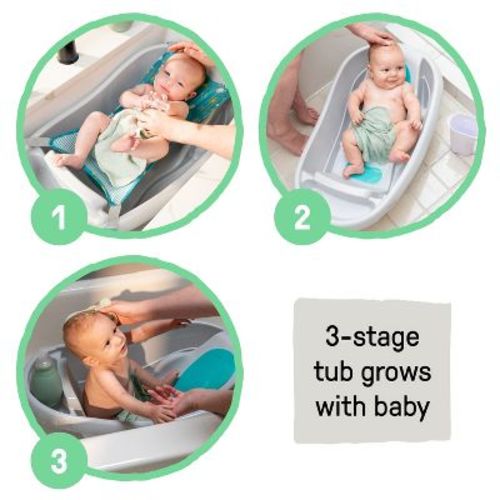 Summer by Ingenuity Comfy Clean Deluxe Bather - Green