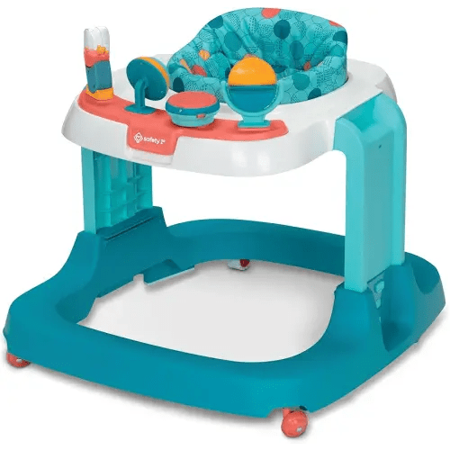 Safety 1st Ready, Set, Walk! DX Developmental Walker, Spotlight Teal