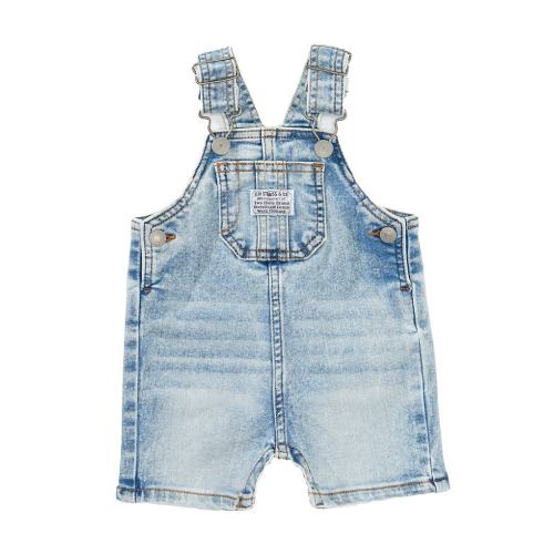 Levi's® Baby Boys 3-24 Months Sleeveless Denim Shortalls