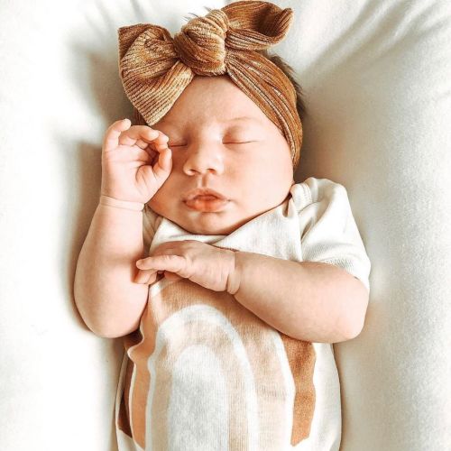 Blush Rainbow Baby Onesie - Short Sleeve
