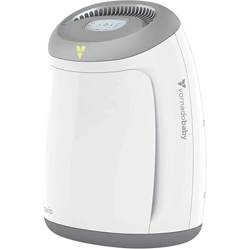 Vornadobaby Purio Nursery Air Purifier with True HEPA Filter, Safety Features, and Soothing Glow