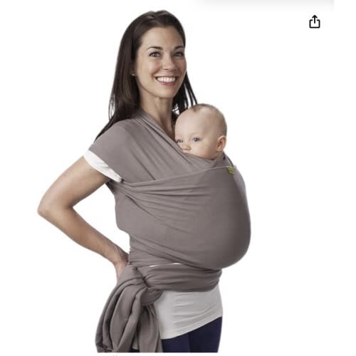 Boba Baby Wrap Carrier - Original Baby Carrier Wrap Sling for Newborns - Baby Wearing Essentials - Newborn Wrap Swaddle Holder, Newborn to Toddler Infant Sling