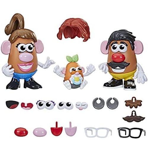 Potato Head Create Your Potato Head Family Toy For Kids Ages 2 and Up, Includes 45 Pieces to Create and Customize Potato Families