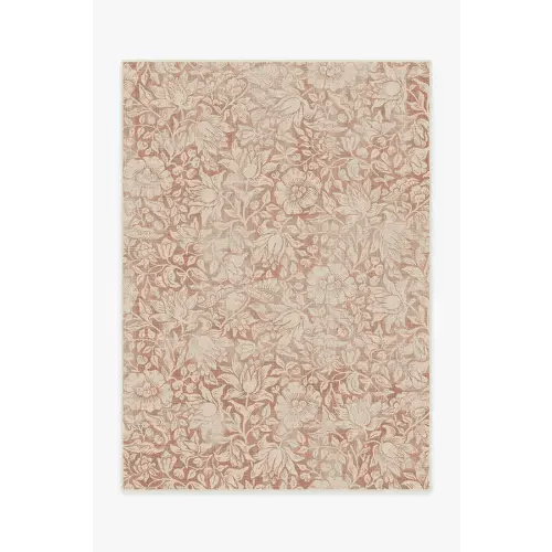 Morris & Co. Mallow Rust Rug | Ruggable