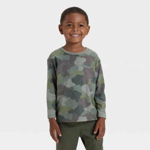 Toddler Boys' Long Sleeve Relaxed T-Shirt - Cat & Jack™