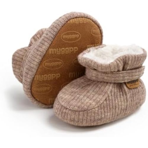 Ohwawadi Infant Baby Slippers Girls Boys Booties Warm Baby Socks Shoes Newborn Crib Footwear Prewalkers