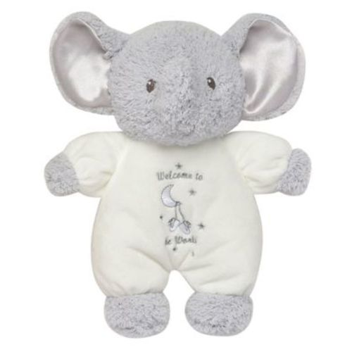 Baby Boys or Baby Girls Welcome to the World 9" Elephant Plush