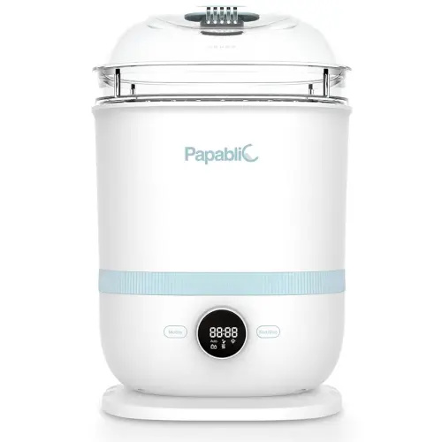 Papablic Bottle Sterilizer and Dryer Pro, 13 Bottles Extra-Large Capacity for Big Family, Electric Steam Bottle Sanitizer for Baby Bottles, Parts & Other Newborn Essentials