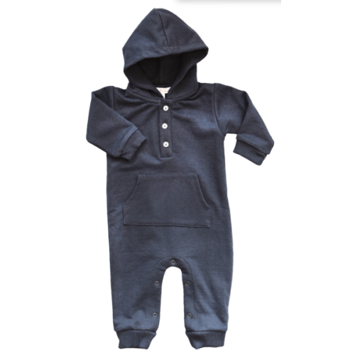 Navy Knit Jogger Jumpsuit | Pineapple Sunshine™