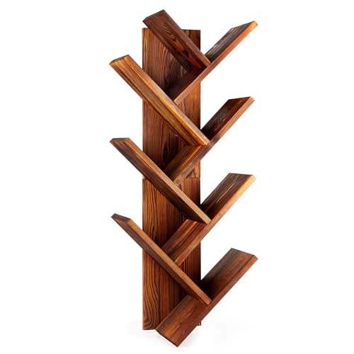 FreshDecor Tree Bookshelf 7-Tier (Brown), FD1011