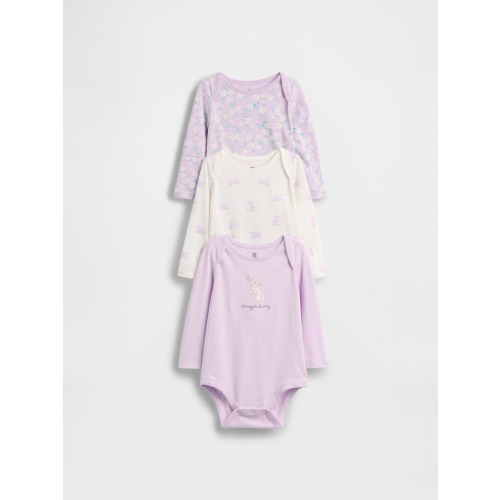 Baby First Favorites TinyRib Bodysuit (3-Pack)