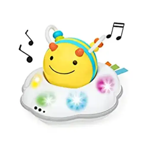 Skip Hop Baby Crawl Toy 3-Stage Developmental Learning Crawling Infant Toy, Explore & More Follow-Me Bee