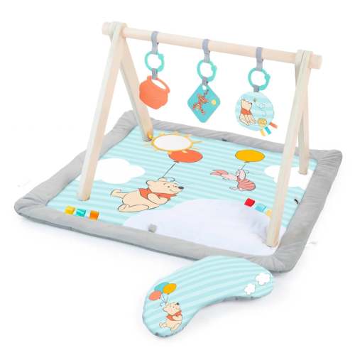 Bright Starts Winnie The Pooh Tummy Time Baby Playmat - Animal Theme