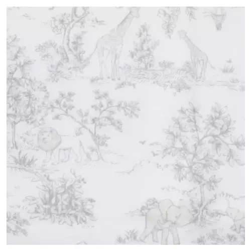 Baby Safari Toile Blanket