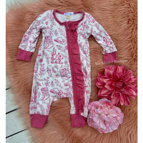 Pretty in pink cowgirl sleeper