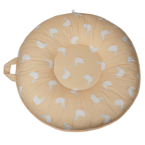 Color: Yellow Puddle Ducks, Pello Children's Floor Cushions