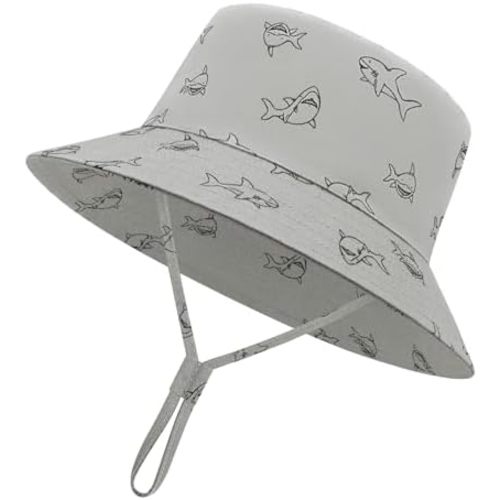 Baby Sun Hat Baby Boy Hats Toddler Hat UPF 50+ Bucket Hat for Baby Girls Infant Beach Hat with Wide Brim Kids Caps
