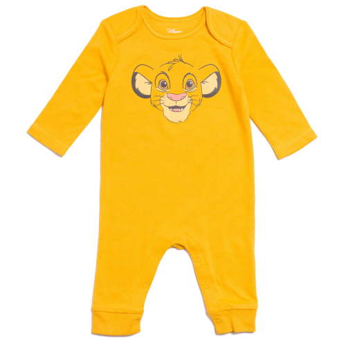 Disney Character Baby Cosplay Coverall and Hat Set, Sizes 0/3 Months-24 Months