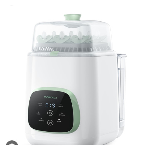 Momcozy KleanPal Pro Baby Bottle Washer, Sterilizer & Dryer - All-in-One Cleaning Machine for Bottles, Pump Parts & Baby Essentials - Time-Saving & Effortless Care