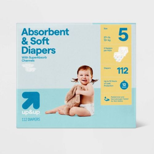 Disposable Diapers - Size 4 - 132ct - up&up™