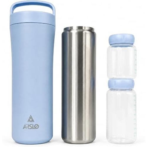 Breastmilk Cooler Bottle, 24H Portable Breast Milk Chiller for Travel