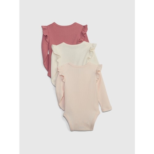 Baby First Favorites TinyRib Bodysuit (3-Pack) | Gap
