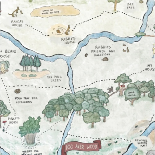 Hundred Acre Woods Bamboo Crib Sheet – Little Crowns & Capes