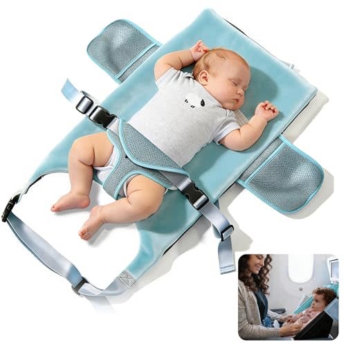 Toddler Airplane Bed, 1-12 Months Old Baby Travel Essentials for Flying, Portable Baby Airplane Bed for Flight, Suitable for Airplanes | toddler airplane bed