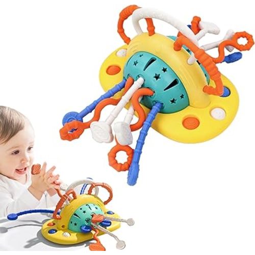 Baby Toys Silicone Suction Cup Toy for High Chair Toddler Sensory Toys for 6 12 Month Baby Montessori Toy for 1 Year