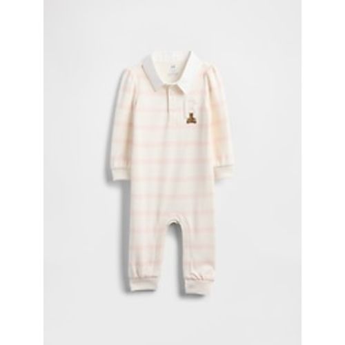 Baby VintageSoft Varsity Bear Logo One-Piece | Gap