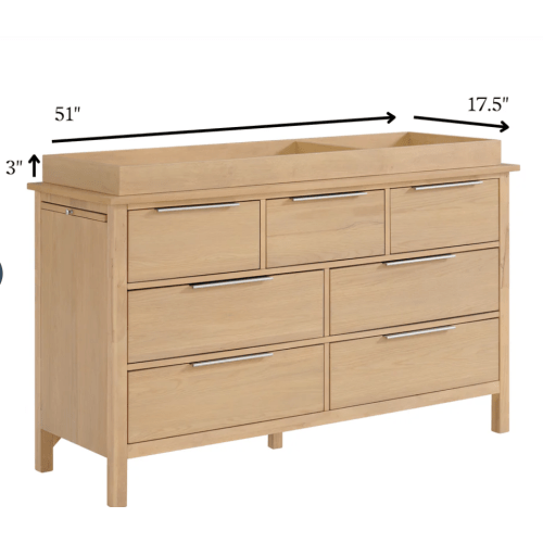 The Large Dresser Changing Topper (Only)