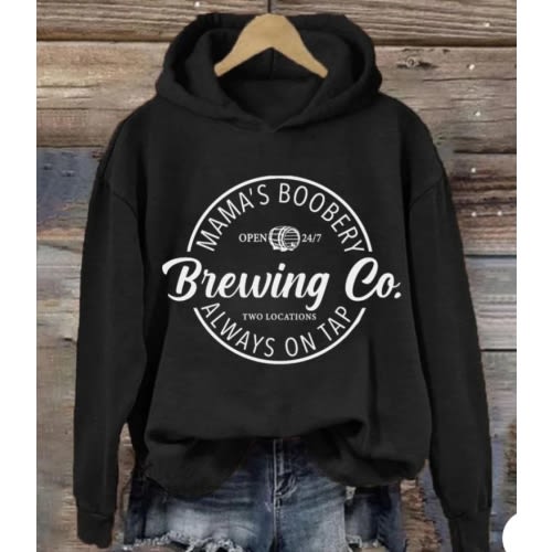 Mama's Boobery Breastfeeding Easy For Nursing Hoodie