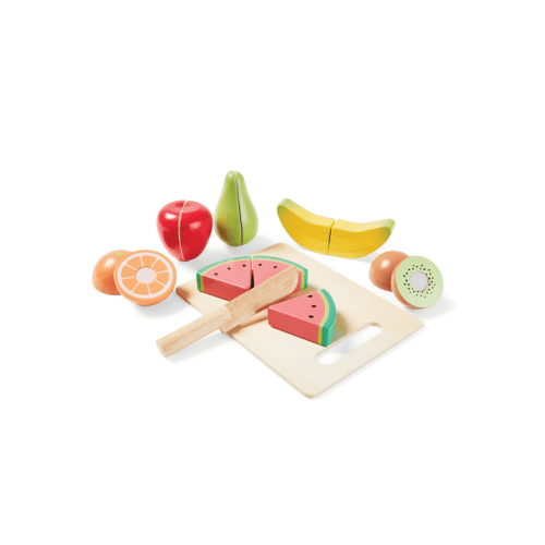 8 Piece Wooden Fruit Cutting Set