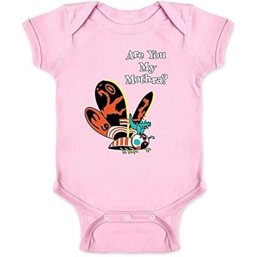 Pop Threads are You My Mothra Funny Parody Kaiju Baby Toddler Kids Girl Boy T-Shirt