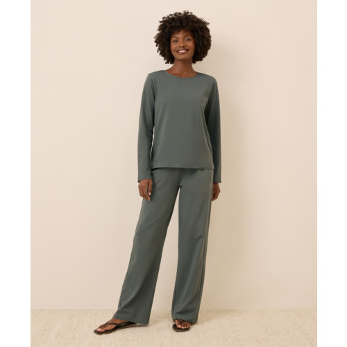 Women’s Cool Stretch Cabin Set made with Organic Cotton | Pact