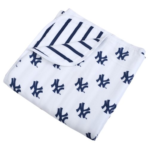 New York Yankees Three Little Anchors Infant 47" x 47" Muslin 4-Layer Blanket