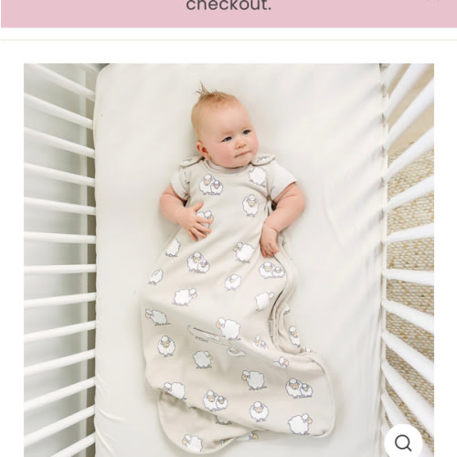 4 Season® Ultimate Baby Sleep Bag, Merino Wool & Organic Cotton, Sheep