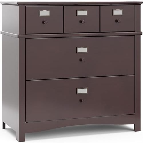 Graco Clara Customizable 3 Drawer Dresser – GREENGUARD Gold Certified, Dresser For Nursery, 3 Drawer Dresser, Kids Dresser, Nursery Dresser Drawer Organizer, Chest of Drawers