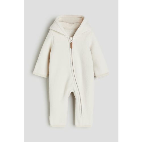 Hooded Fleece Jumpsuit