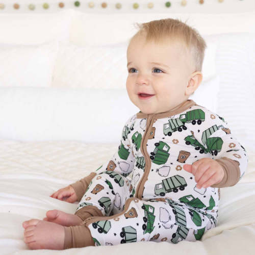Clean Up Crew Convertible Zip Romper
