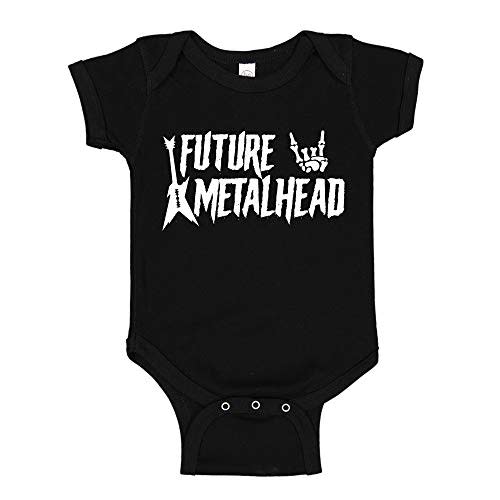 Future Metal Head Baby Bodysuit Infant One Piece or Toddler T-Shirt