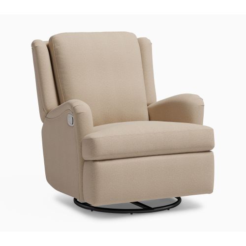 Chris Loves Julia Roll-Arm Swivel Glider Recliner