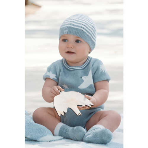 CozyChic® Costa Block Stroller Blanket | Barefoot Dreams®