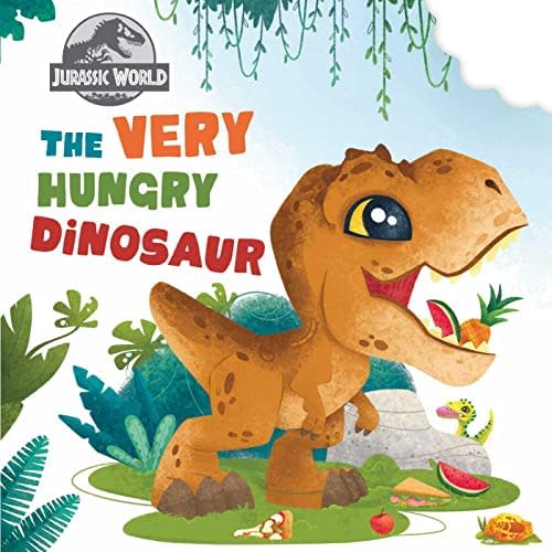 Jurassic World: The Very Hungry Dinosaur: (Concepts Board Books for Kids, Educational Board Books for Kids, PlayPop)