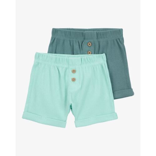 Baby 2-Pack Pull-On Shorts - Carter's | Carter's