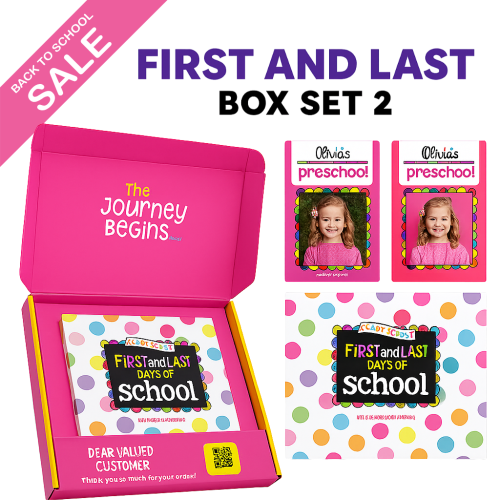Back to School Sale - Caps & Crayons Memory Book