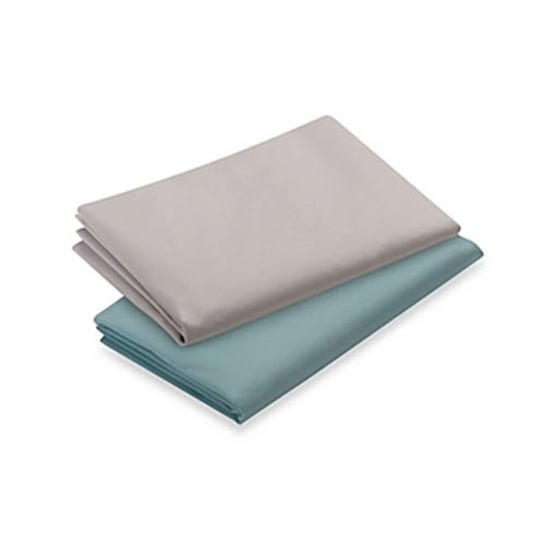 Graco® Pack ‘n Play® 2-Count Waterproof Playard Sheet in Teal and Pale Grey