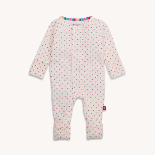 ditsy heart cloudstretch™ magnetic grow with me convertible coverall – Magnetic Me