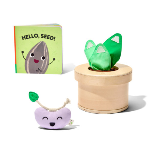 KiwiCo Growing Seeds Tissue Box Toy