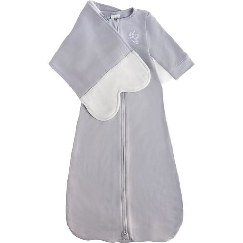 Organic Cotton Blend, All-in-One Sleep Sack Training System for Newborn Infant Baby